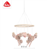 Fehn Wooden mobile flamingo, Pink